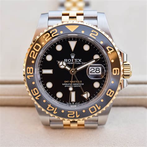 rolex da uomo gmt master 2 acciaio oro|rolex gmt master ii.